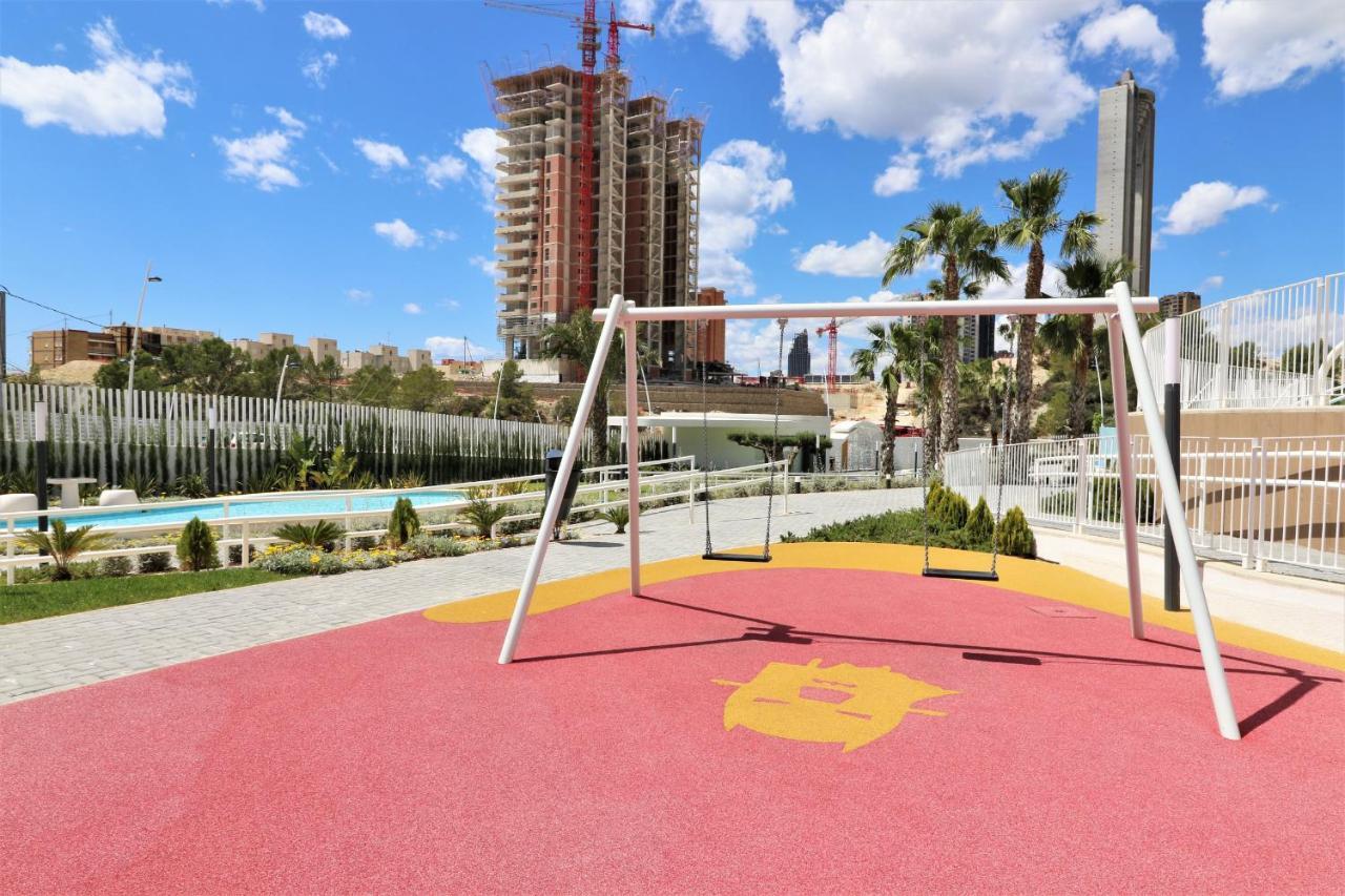 Sunset Waves Deluxe Apartments Poniente Beach Resort ベニドルム エクステリア 写真
